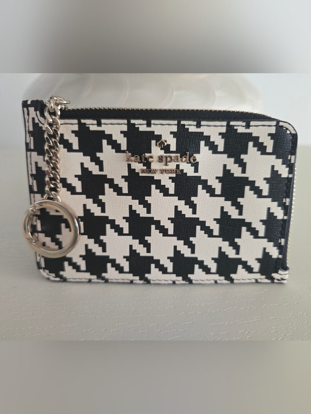 Kate Spade Darcy Medium L-Zip Card Holder